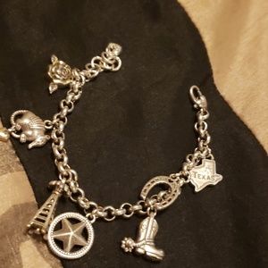 Texas Brighton charm bracelet